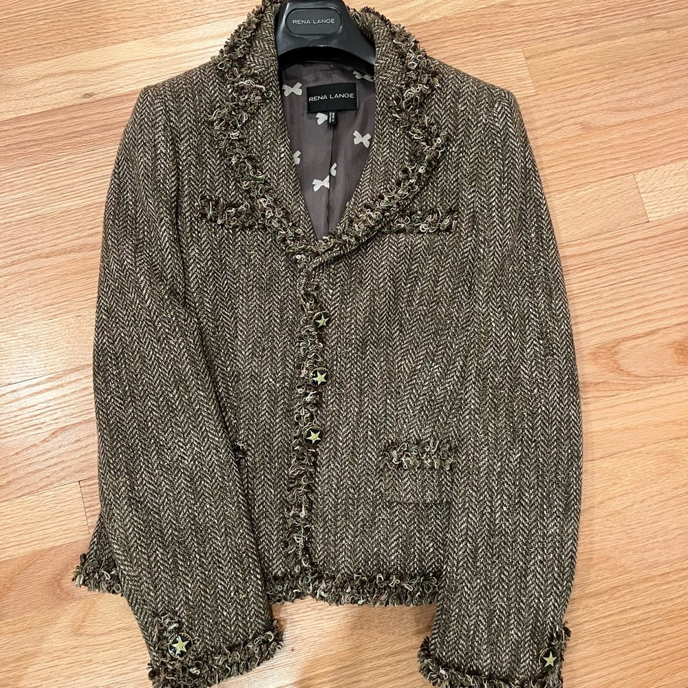 Rena Lange Blazer US6 Winter fall autumn